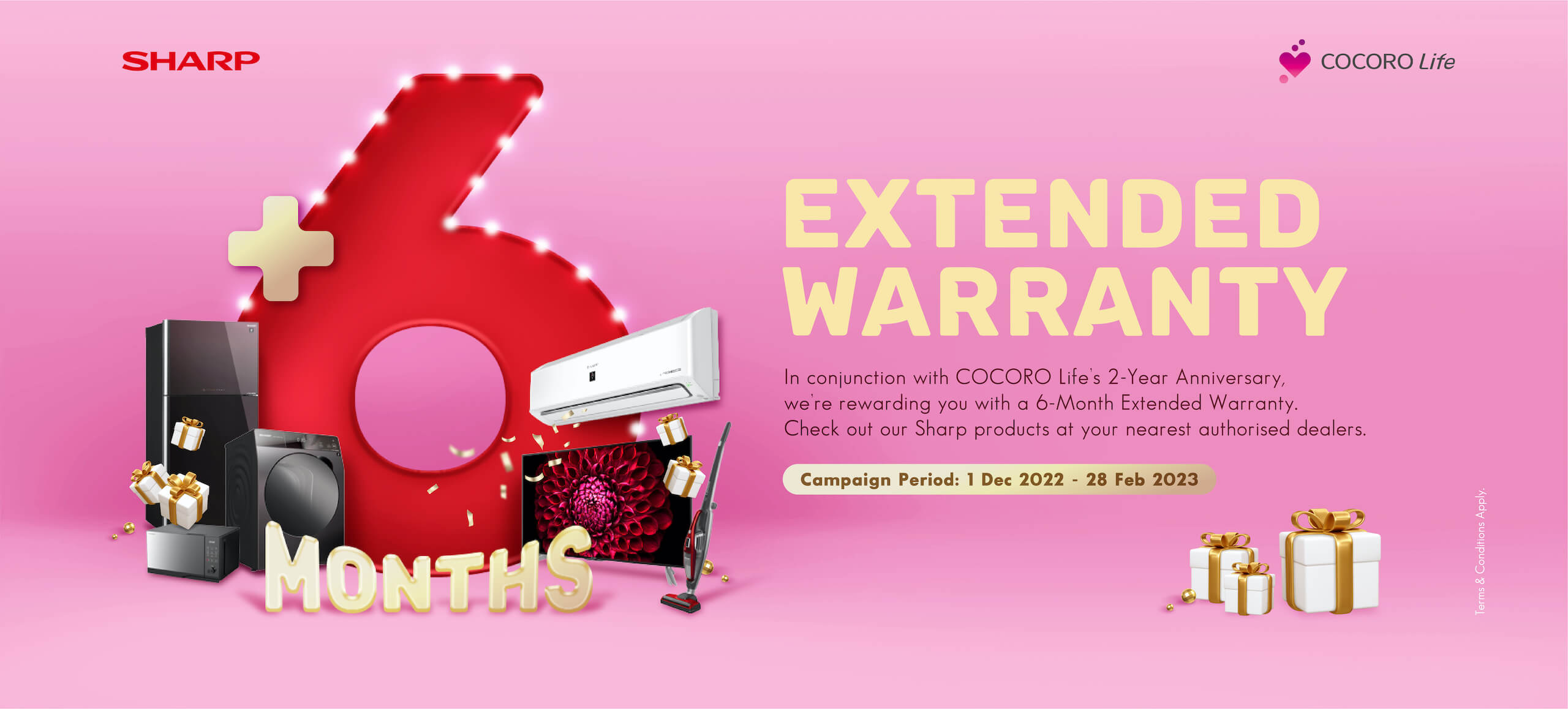 Sharp Extended Warranty Campaign December 2022